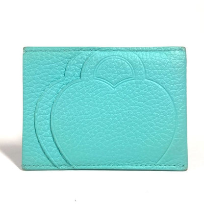 Tiffany & Co Card Case Return To Tiffany & Co Heart Leather Blue