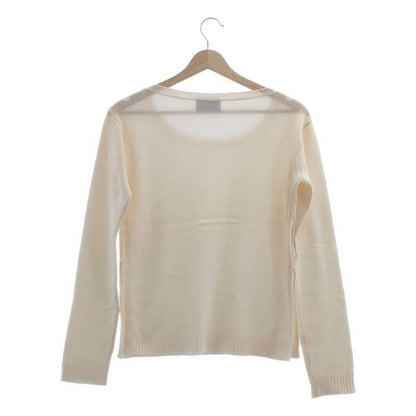 Prada - Side Slit Pullover Knit - Ivory - Women's