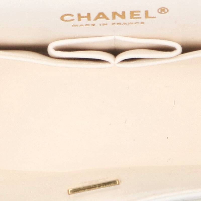 Chanel Matelasse 25 Caviar Skin W Flap Chain Shoulder Bag Women 25