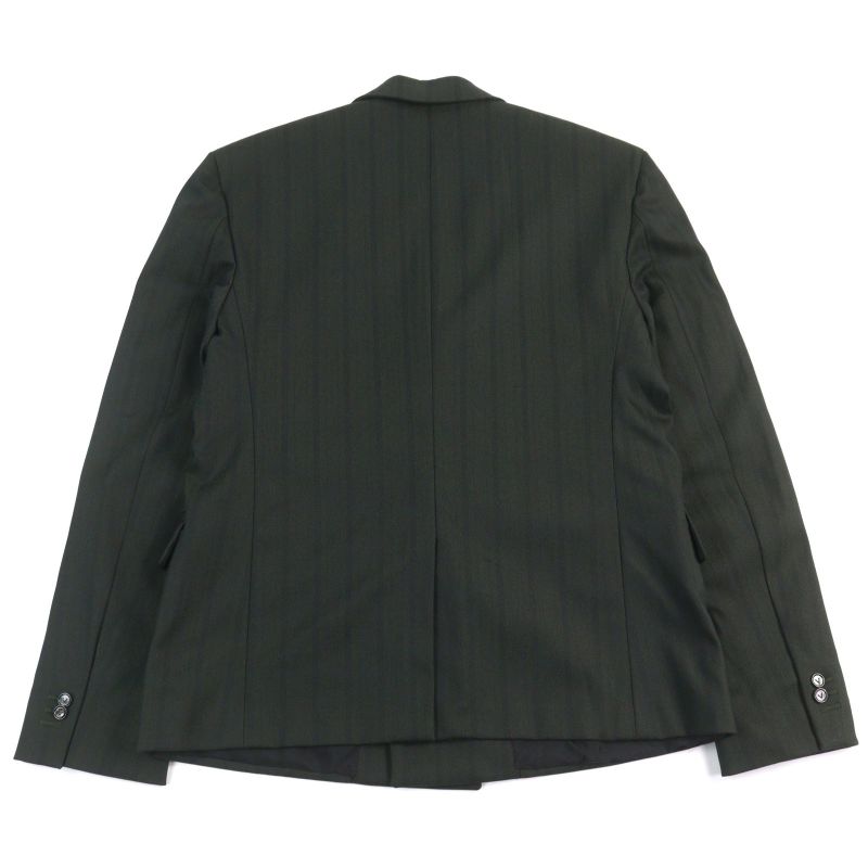 Bottega Veneta 2021 659592 Tech Herringbone Striped Jacket Logo