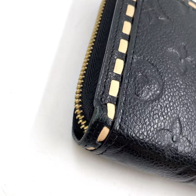 Louis Vuitton Zippy Wallet Monogram Empreinte Monogram Empreinte Noir Black