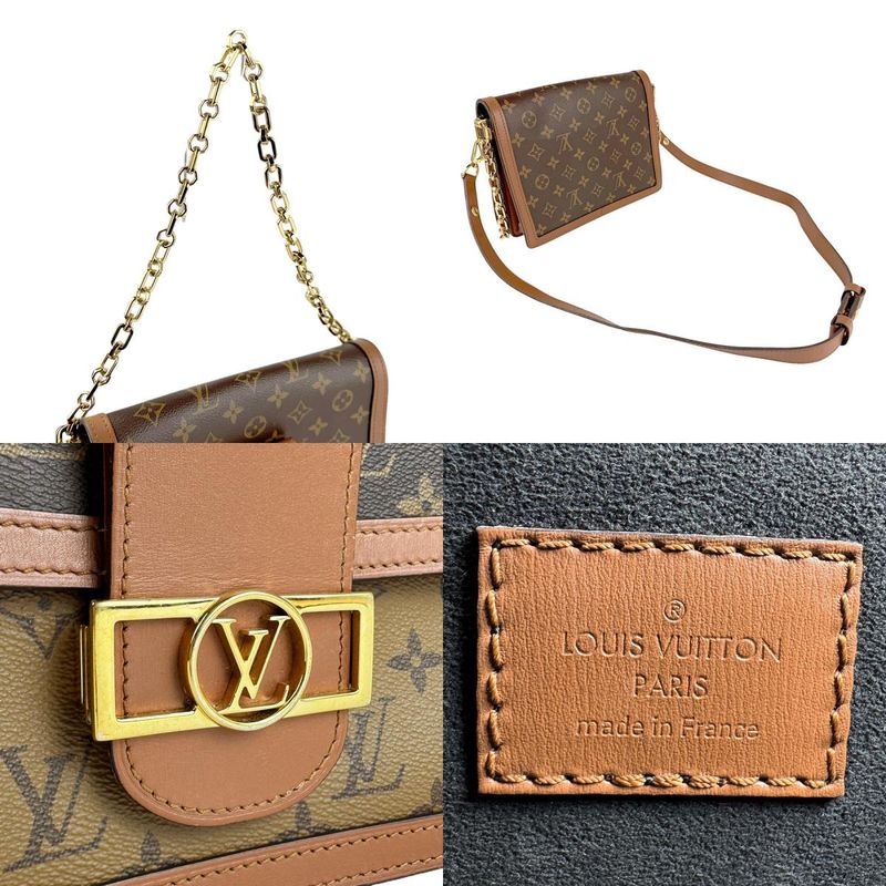 Louis Vuitton Crossbody Shoulder Bag Shoulder Bag Monogram Reverse Dauphine MM