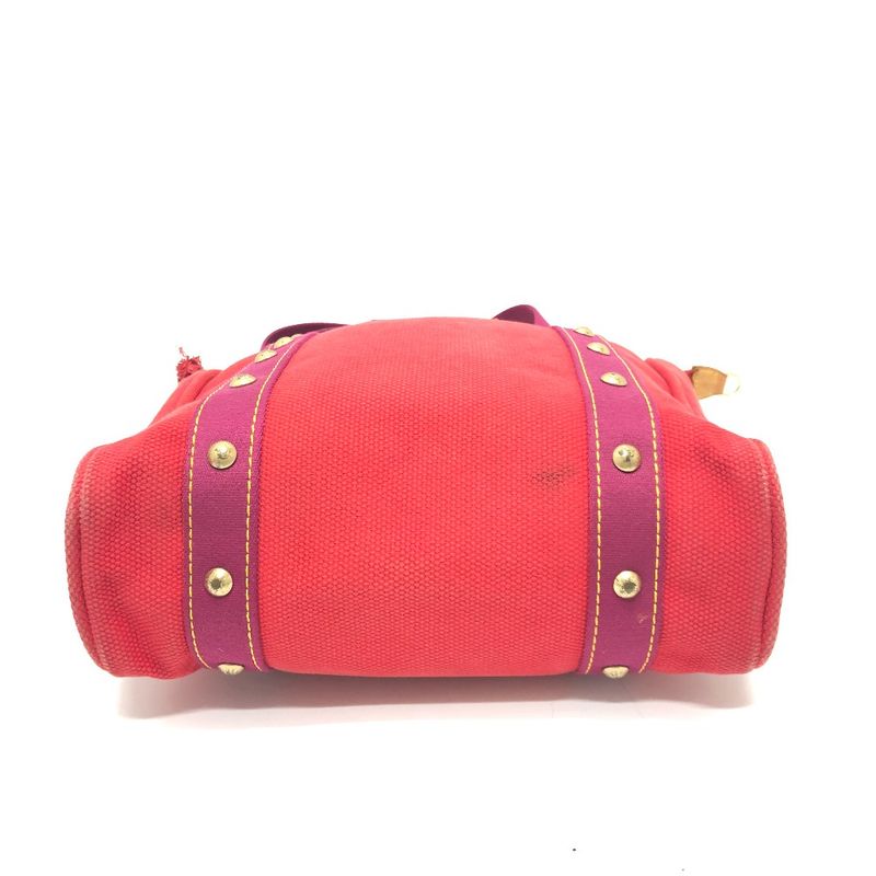 Louis Vuitton Tote Bag Antigua Cabas MM M40034 Canvas Red