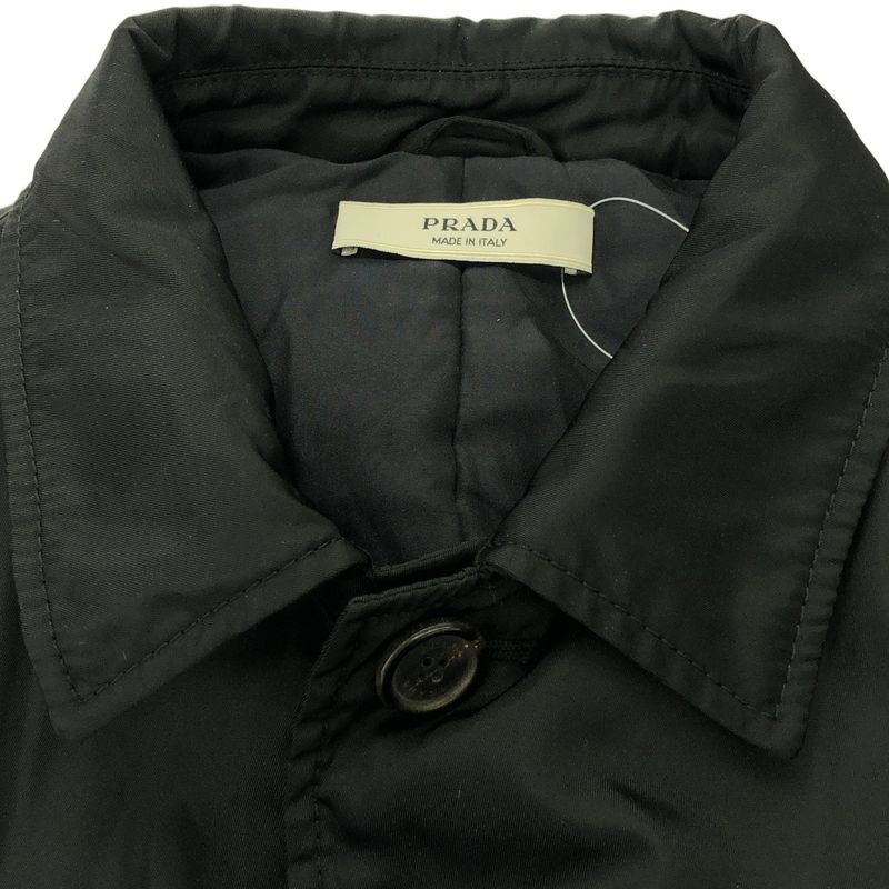 Prada Vintage Nylon Padded Coat Black S