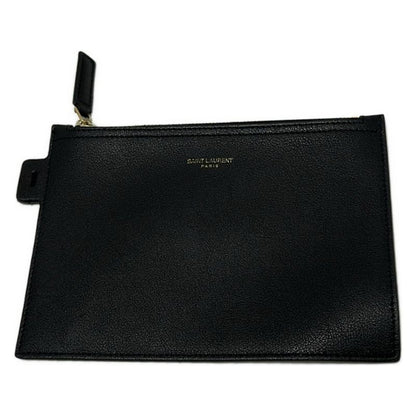 Saint Laurent Paris Tote Bag Shopping Tote 394195 Black Leather