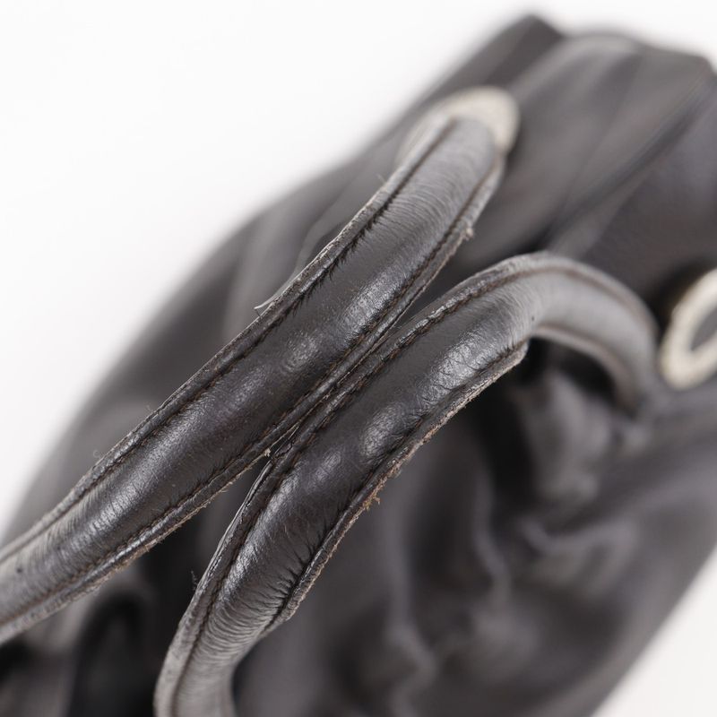 Bvlgari Twisted Calf Dark Brown Women's Tote Bag