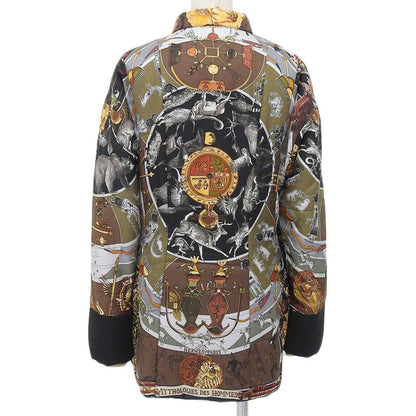 Hermes Margiela Period Mythologies Des Hommes Brown Men's Legends Twill Silk