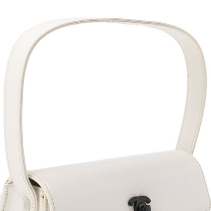 Chanel Handbag Mini Kelly Shape Caviar Skin White With Gold Hardware Ladies Bag