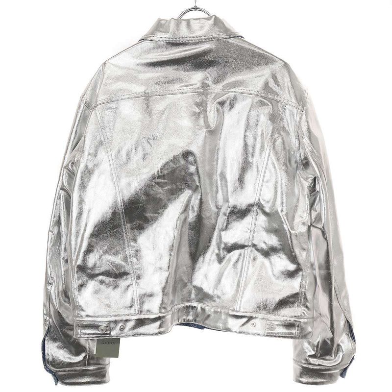 Gucci Sample 22aw GG Reversible Denim Jacket Reversible Over Denim Jacket