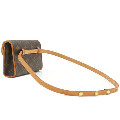 Louis Vuitton Waist Bag Pochette Florentine Monogram Canvas Monogram Gold