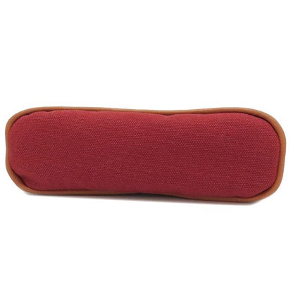 Hermes Pouch Bolide Pouch Mini Cotton Rouge Silver Hardware Red