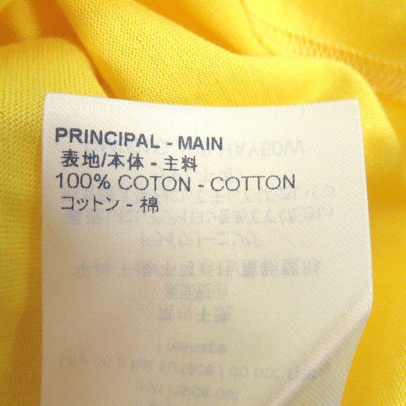 Louis Vuitton 20SS 100% Cotton LV Circle Logo Embroidery Crew Neck Short