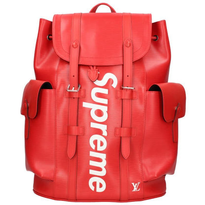 Supreme Louis Vuitton 17AW LV Christopher Backpack Epi Leather Christopher
