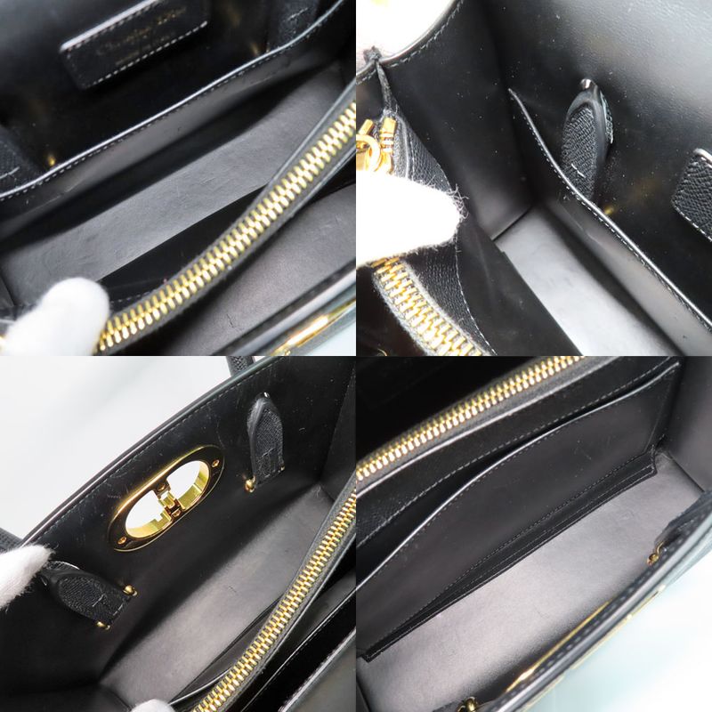 Dior 30 Montigne Saint Treno Small M9321umba Black Handbag Shoulder -