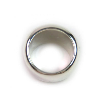 Chanel Sv925 Logo Engraved Wide Ring - Ring Accessory Silver Size Approx 11