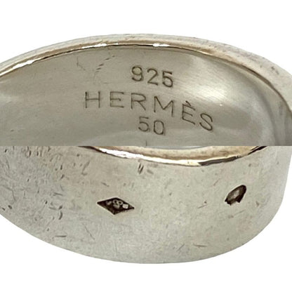 Hermes Cheval Horse Ring Silver 925 No 8 Accessory 11342