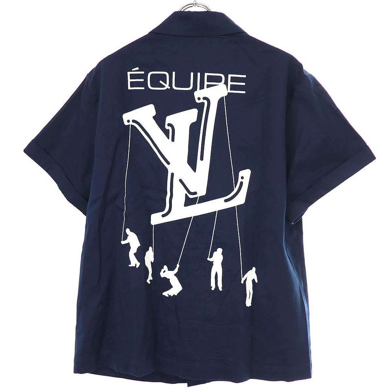 Louis Vuitton 21ss the Adventures of Friend Zoom and Friends Short Sleeve Shirt