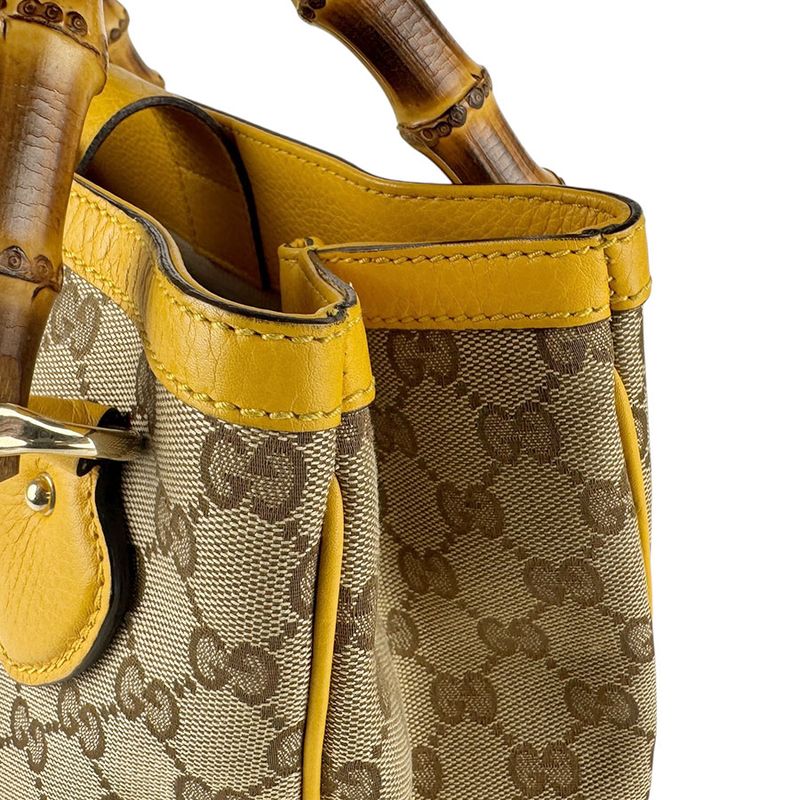 Gucci Shoulder Bag Handbag Bamboo 308860