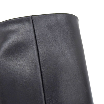 Louis Vuitton 2019 Item Rhapsody Line Pointed Toe Low Heel Leather Long Boots