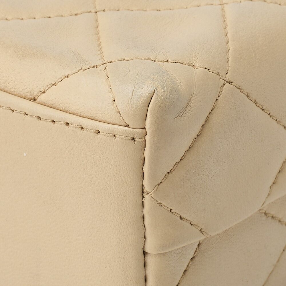 Chanel Shoulder Bag Tote Bag Lambskin Matelasse Top Turnlock One Shoulder Bag