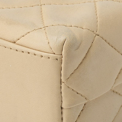 Chanel Shoulder Bag Tote Bag Lambskin Matelasse Top Turnlock One Shoulder Bag