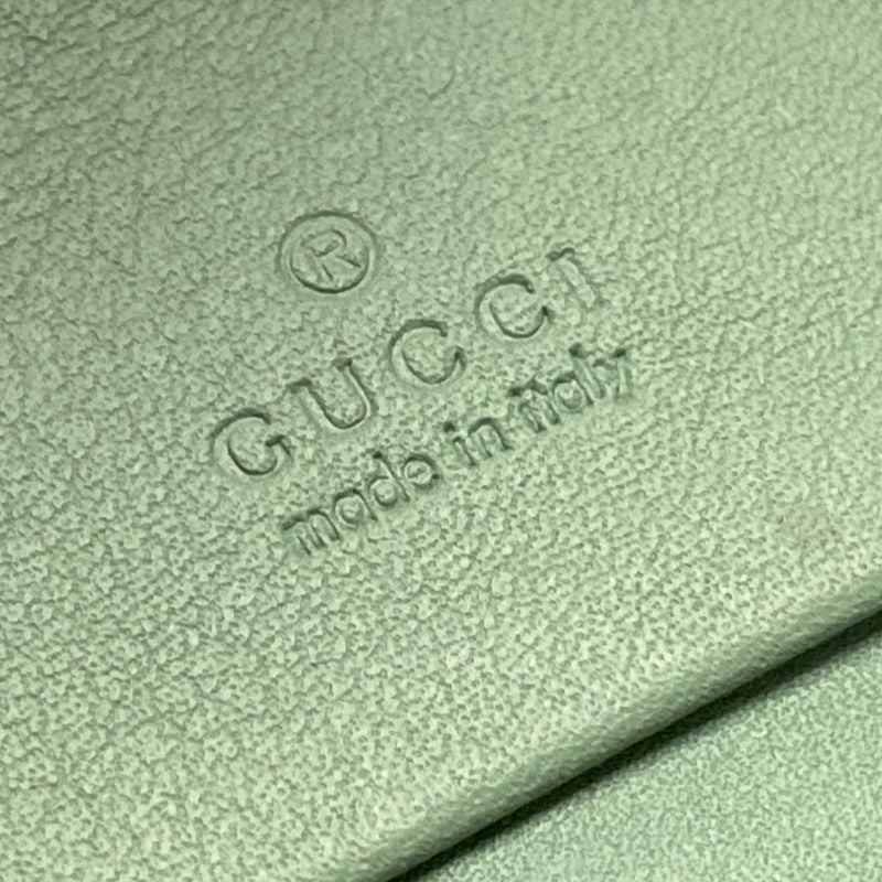 Gucci Bifold Wallet - 820692 Green Leather