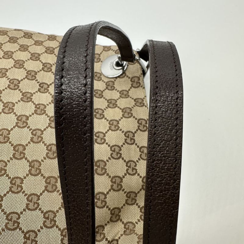 Gucci 121023 Tote Bag GG Canvas/leather Beige