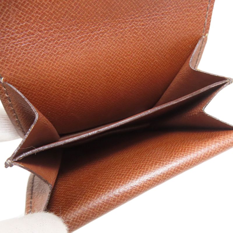 Louis Vuitton M61970 Porte Monnaie Gueze Coin Case Monogram Canvas Women