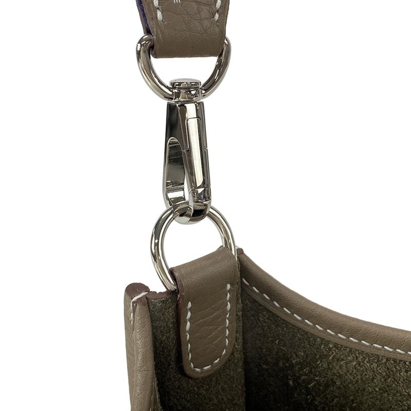 Hermes Shoulder Bag Evelyn TPM Amazon Etoupe Silver Hardware