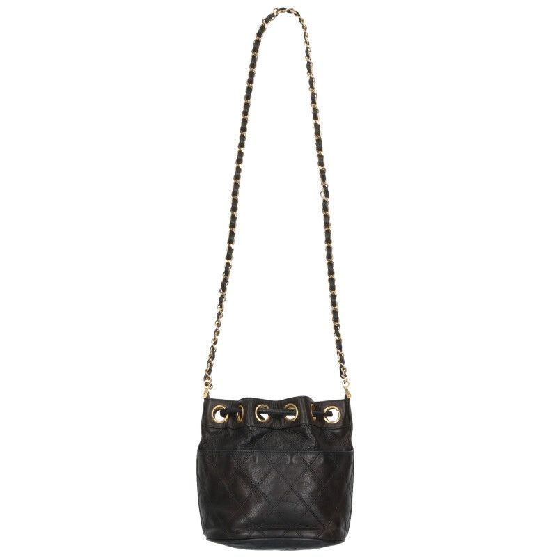 Chanel Decacoco Quilted Matelasse Chain Shoulder Bag Women