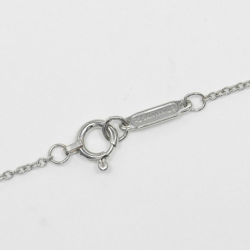 Tiffany & Co Sentimental Heart Extra Mini Pt950platinum X Diamond Ladies 2.58g