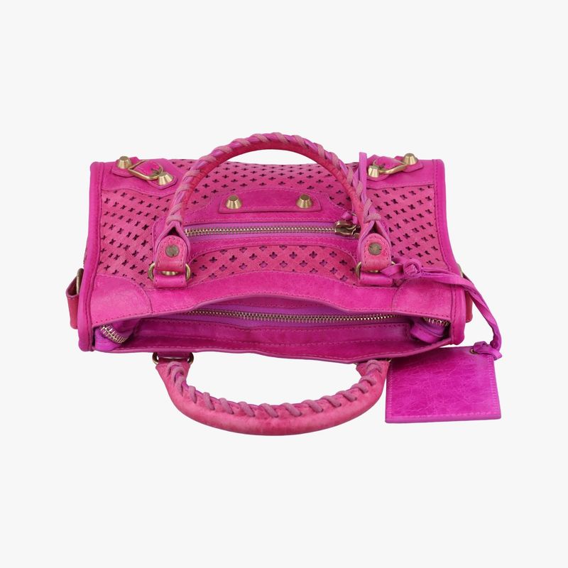 Balenciaga Mini City Pink Crumbskin 3002955260 I1669