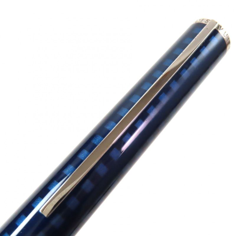 Louis Vuitton N79155 Jetluck Twist Ballpoint Pen Navy Silver With Case Made In