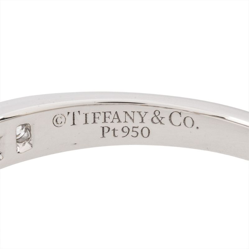 Tiffany & Co Tiffany & Co Solitaire Half Eternity Ring With Diamonds 051ct