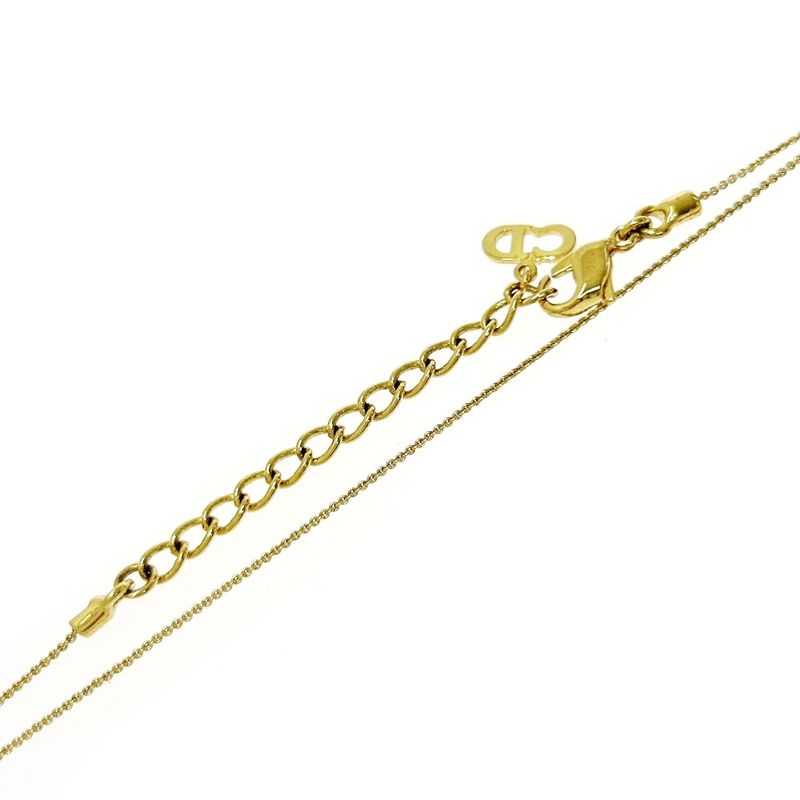 Christian Dior GP Dior Logo Necklace Gold 438196 Necklace