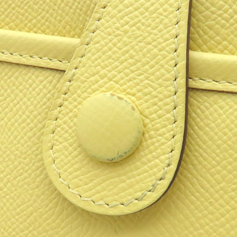 Hermes Shoulder Bag Evelyn 3 PM Vaux-Epson Joanne Pouss in Silver Hardware