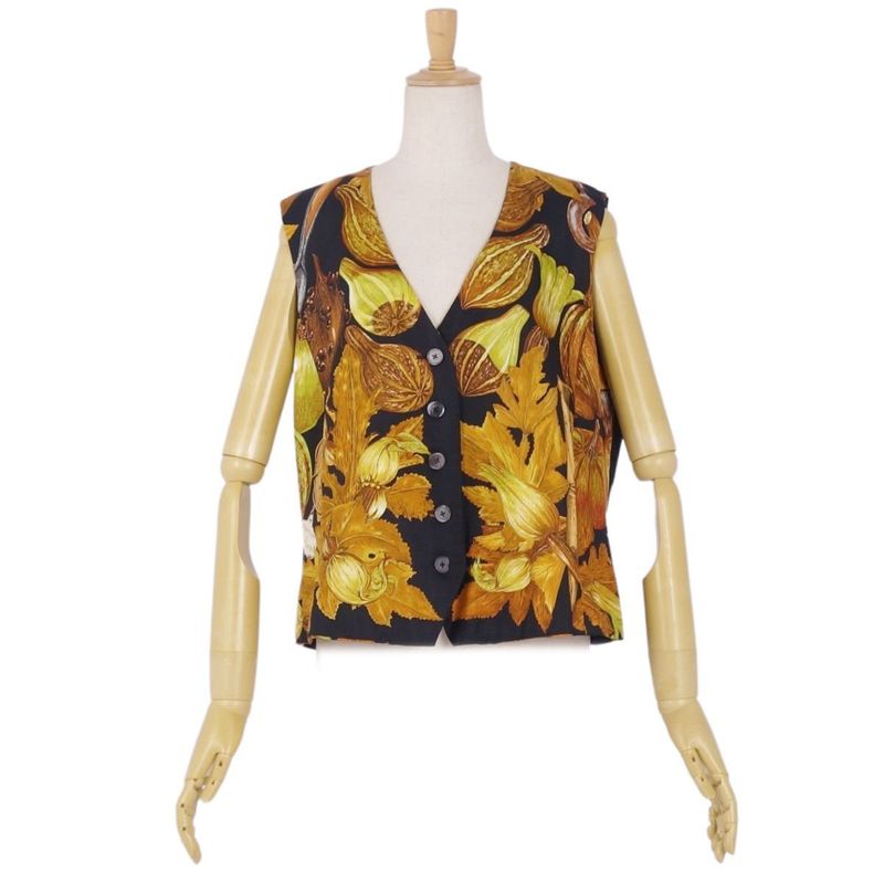 Hermes Margiela Period Vest Gilet Sleeveless All Over Silk 1
