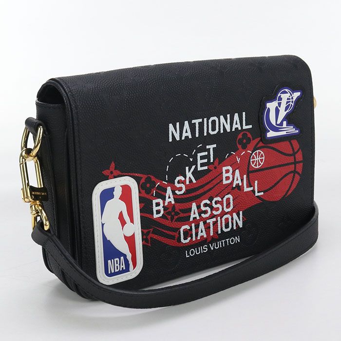 Louis Vuitton Studio Messenger NBA Collaboration M58498 Shoulder Bag Leather