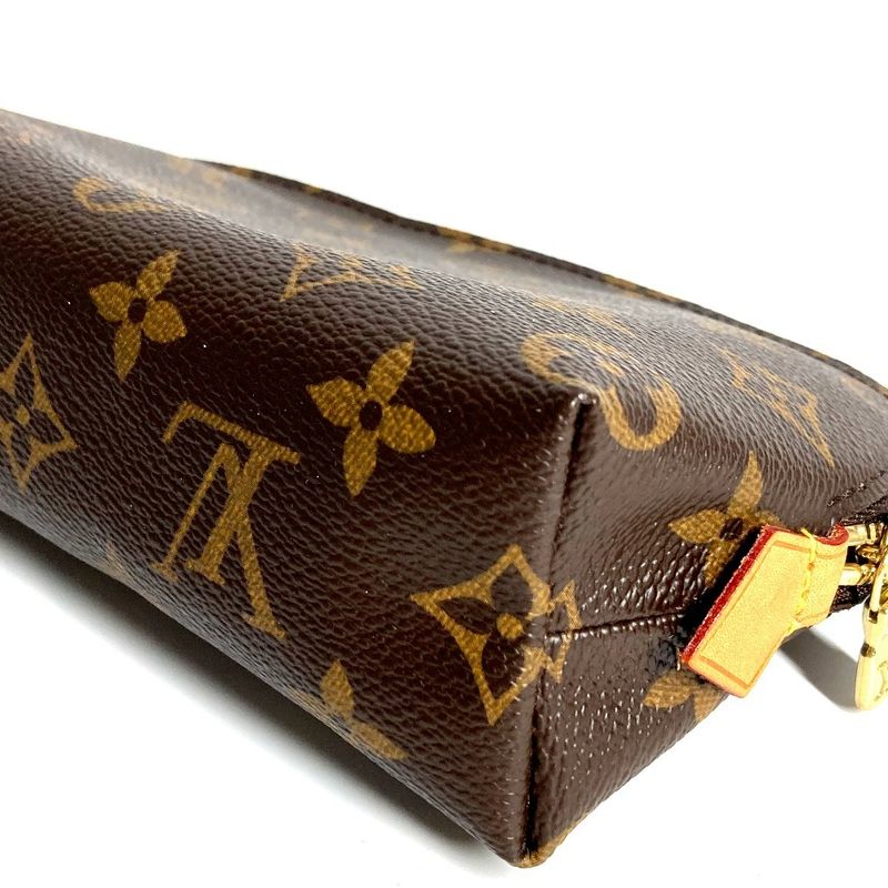 Louis Vuitton Cosmetic Pochette Cosmetic PM M47515 Monogram Canvas Brown