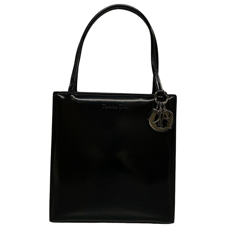 Dior/christian Dior Handbag - Black Leather