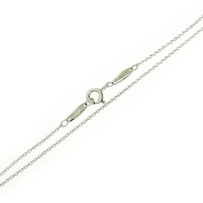 Tiffany & Co Tiffany & Co Silver Elsa Peretti Bean Necklace 2.5g 925 Engraved