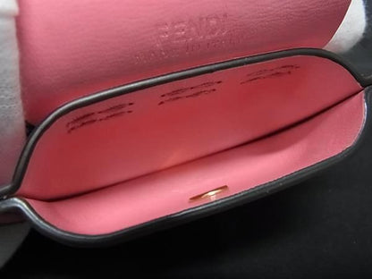 Fendi Mamma Bucket Pico Leather Airpods Case Airpods Case Earphone Case Pink