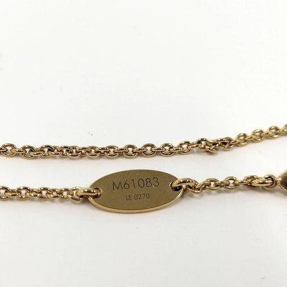 Louis Vuitton Necklace Escential V Plated Gold M61083