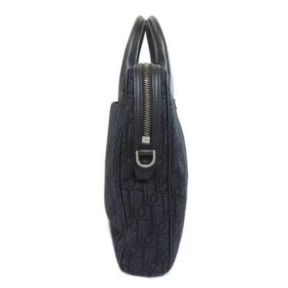 Christian DIOR Trotter Pattern 2WAY Business Bag Canvas Men's