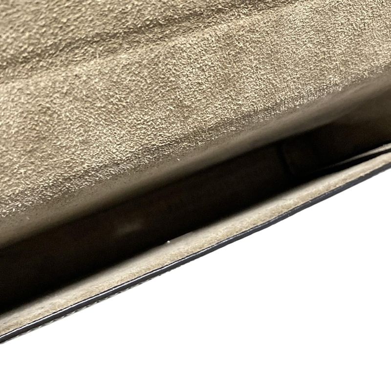 Fendi Shoulder Bag Baguette Soft Trunk Phone Pouch 7as139 Brown And Black Phone