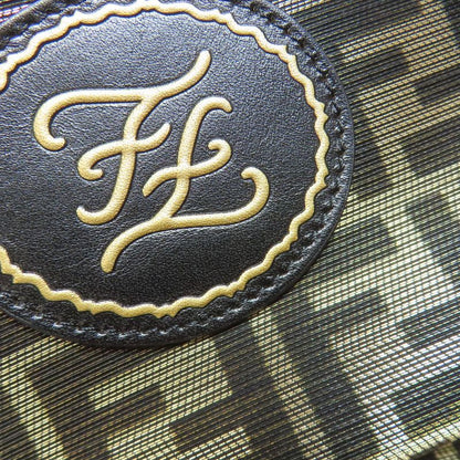 Fendi Zucca Pattern 2WAY Boston Bag PVC Ladies