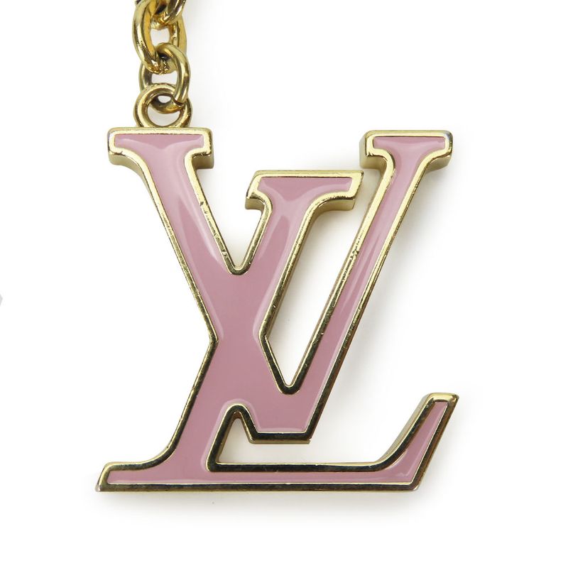 Louis Vuitton Key Holder Spring Street M01187 LV Signature Monogram Metal Brown
