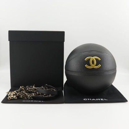 Chanel Basketball Black Rubber Black/gold _ Miscellaneous