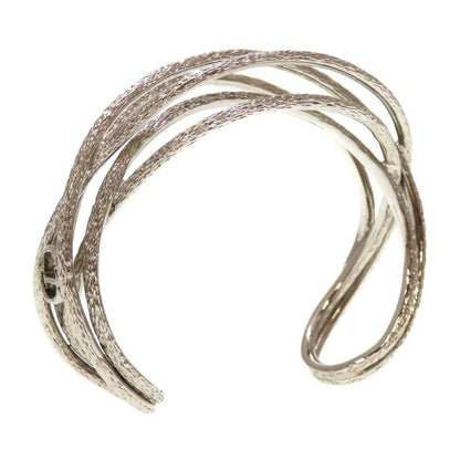 Christian Dior CD Logo Metal Silver Bracelet Bangle 0029 Christian Dior