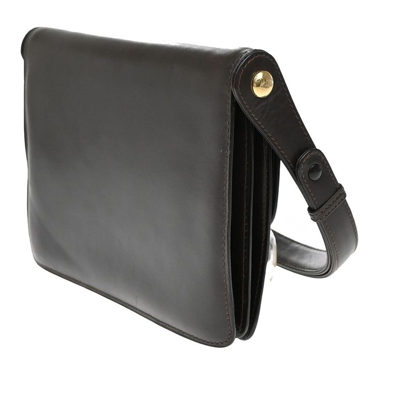 Gucci Horsebit Hand Shoulder Bag Brown 38ka946